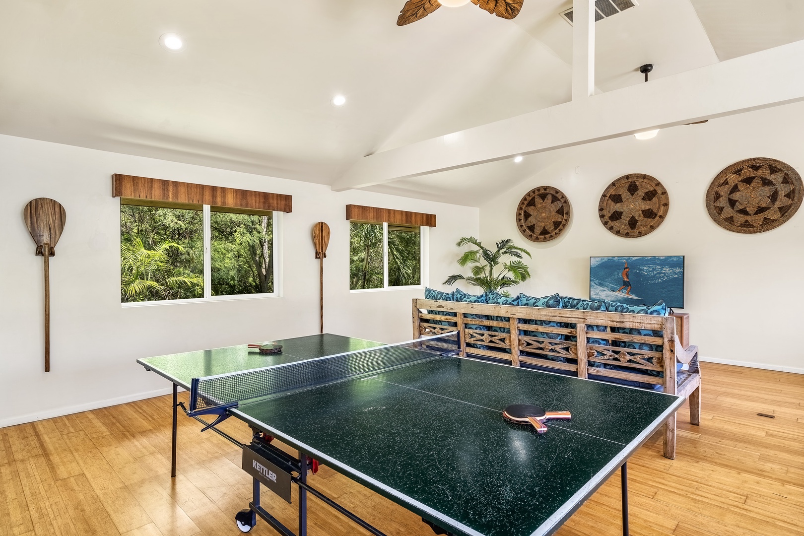 Kailua Kona Vacation Rentals, Lymans Bay Hale - Play a game of ping pong!