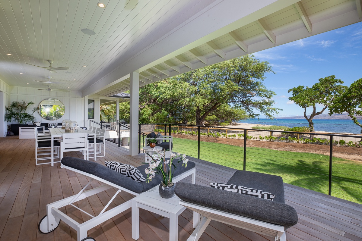 Kamuela Vacation Rentals, Puako Beach Getaway - Experience the epitome of a beachfront haven at the 'Puako Beach Getaway'; fresh new edifice with a picturesque canvas of Maui, the Kohala mountains, and Mauna Kea.