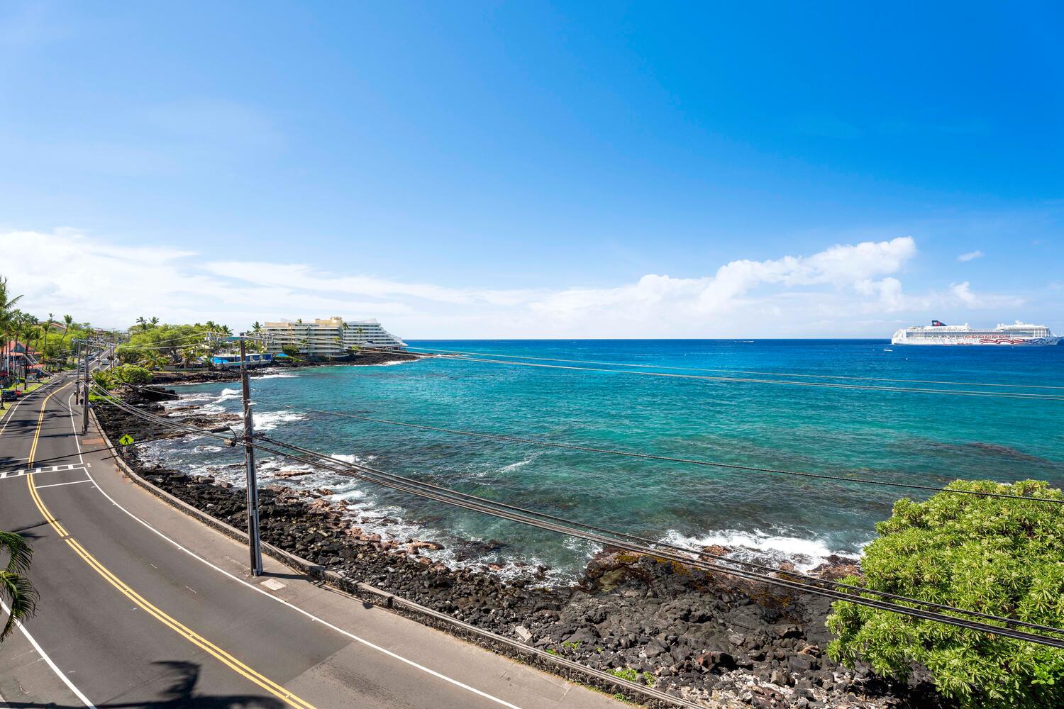 Kailua Kona Vacation Rentals, Kona Alii 403 - Enjoy the pacific views!