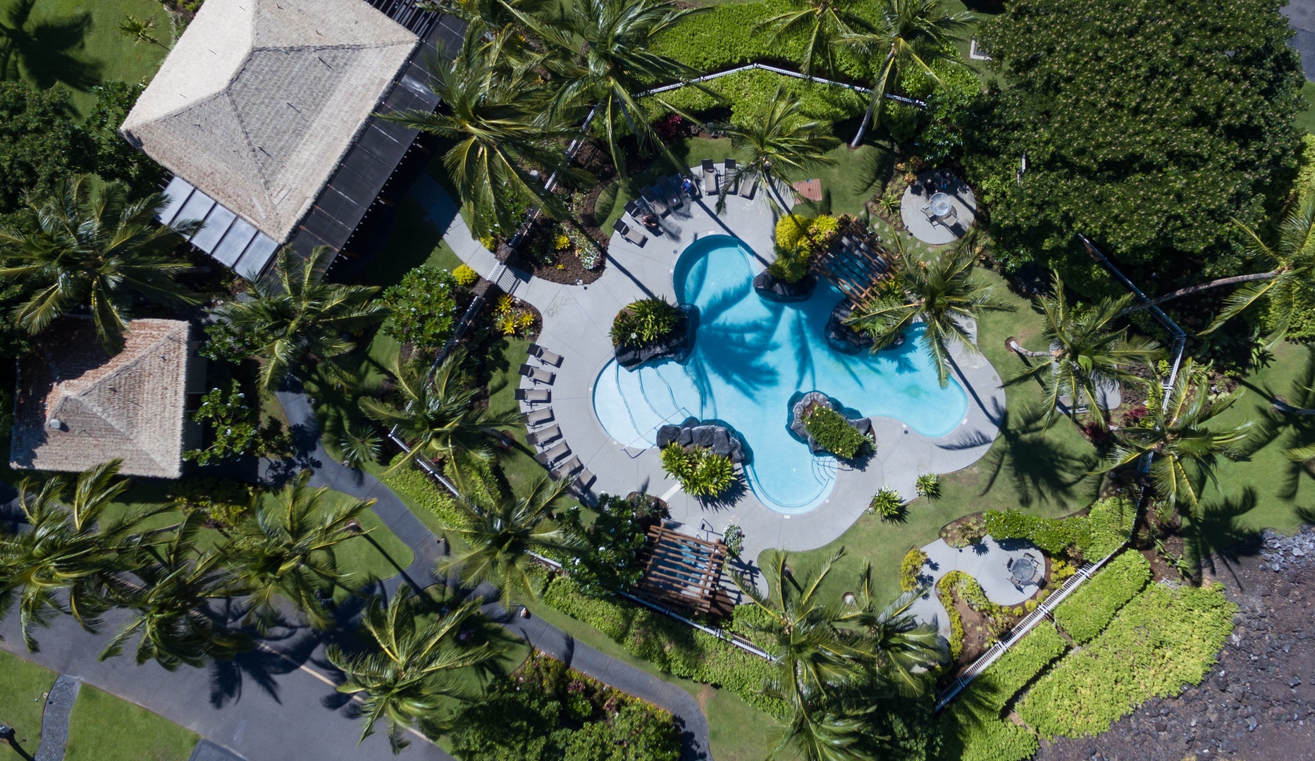 Kamuela Vacation Rentals, Mauna Lani Golf Villas C1 - Shared Pool