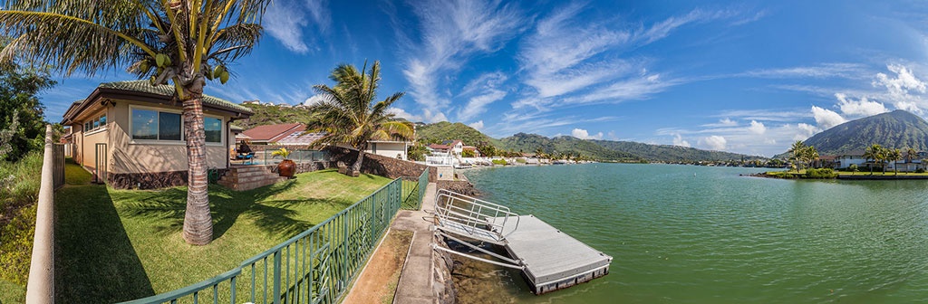 Honolulu Vacation Rentals, Nani Wai - Beautiful marina-frontage perfect for launching kayaks and standup paddle boards!!