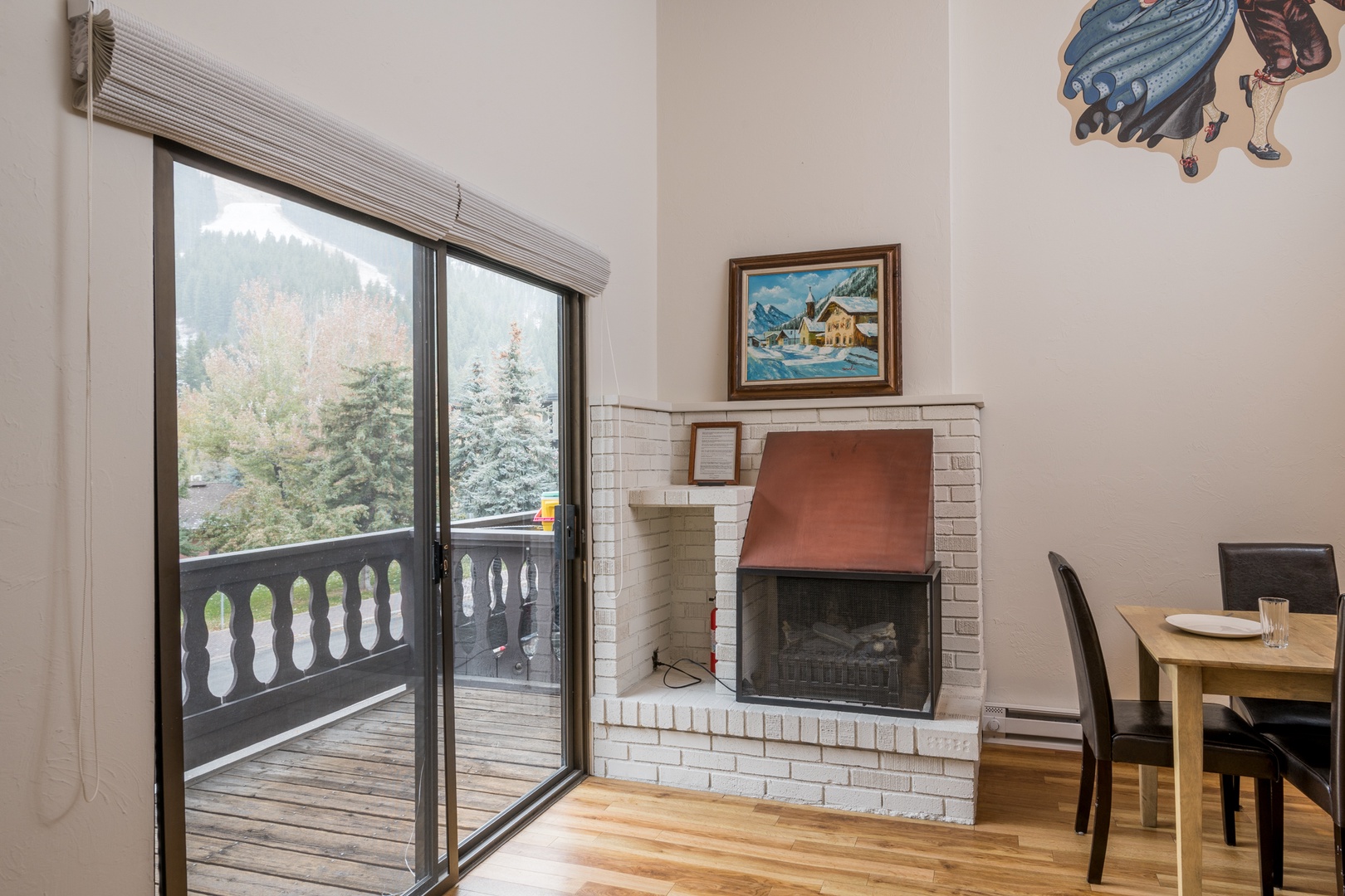 Ketchum Vacation Rentals, Bavarian Warm Springs Charm - Cozy Fireplace and Private Balcony with Views
