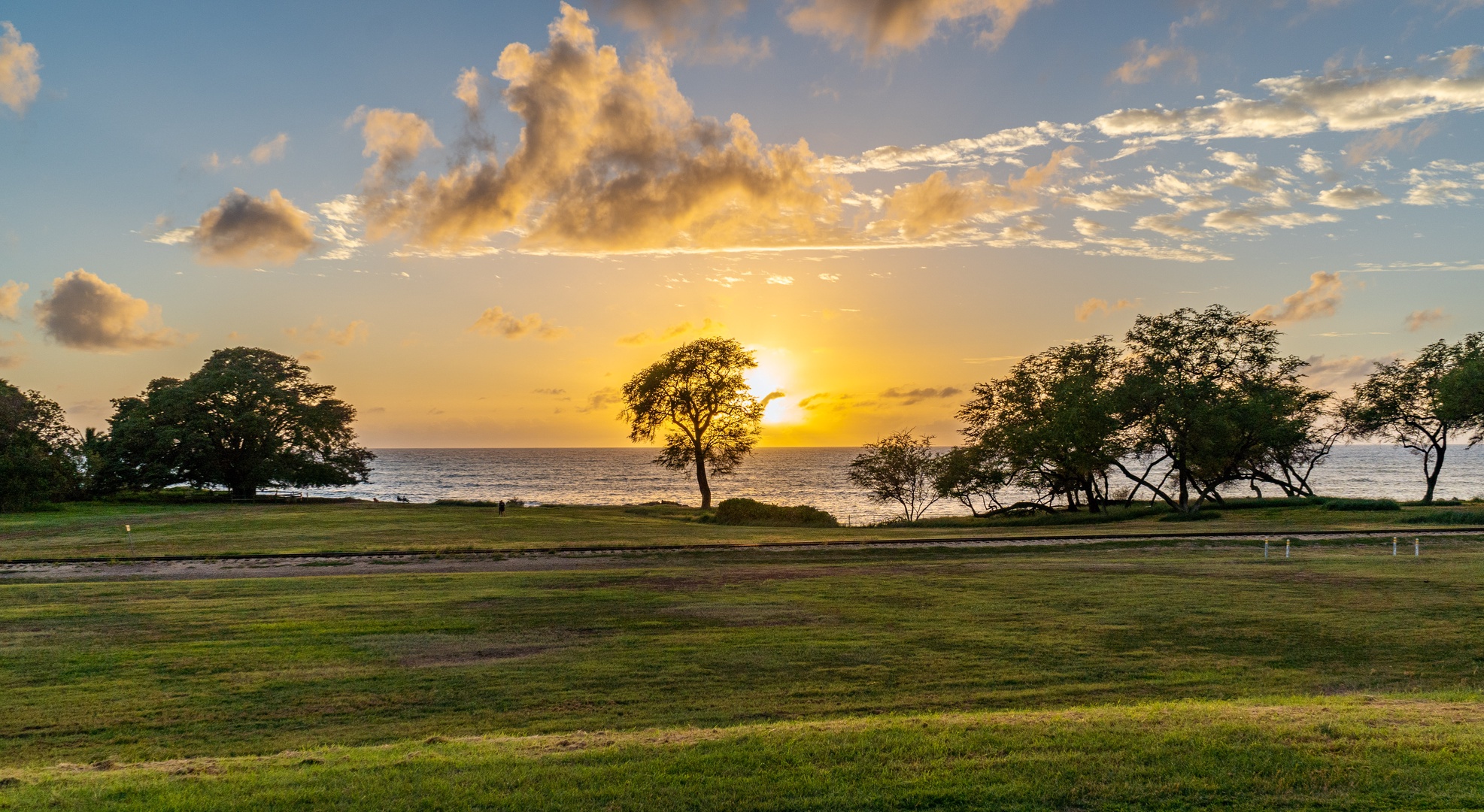 Kapolei Vacation Rentals, Kai Lani 24B - Sunsets over the sea.