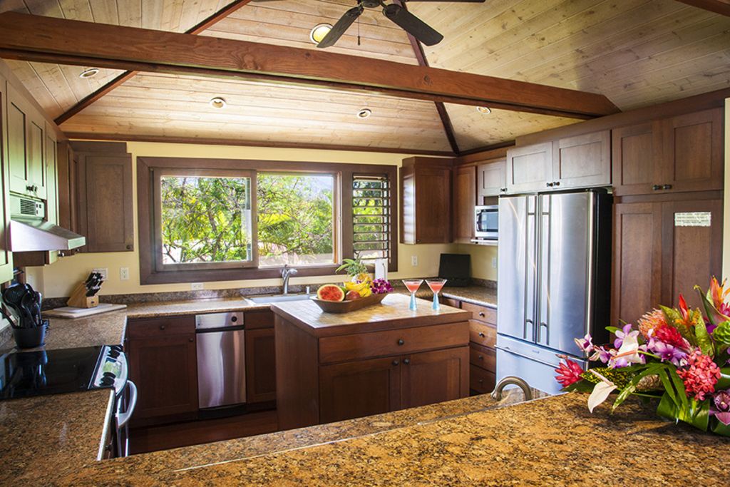 Hanalei Vacation Rentals, Hale Ylang Ylang TVNC-5108* - Kitchen