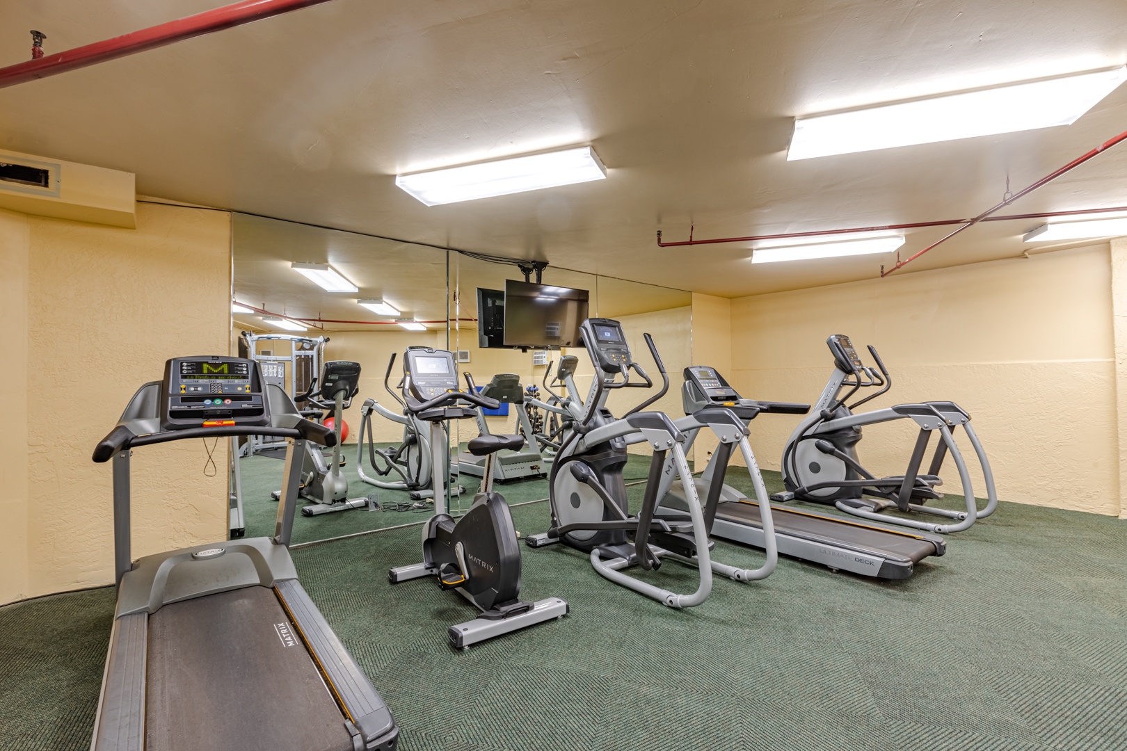 Lahaina Vacation Rentals, Royal Kahana 213 - Royal Kahana 213 guests have access to gym equipment for energizing workouts.