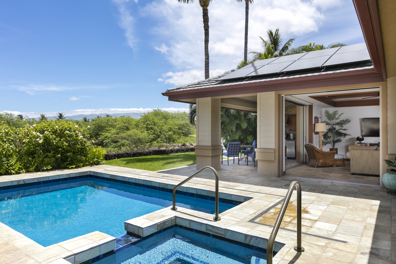 Kamuela Vacation Rentals, Villages at Mauna Lani Resort Unit # 728 - Private pool, spa, and lanai for you to enjoy
