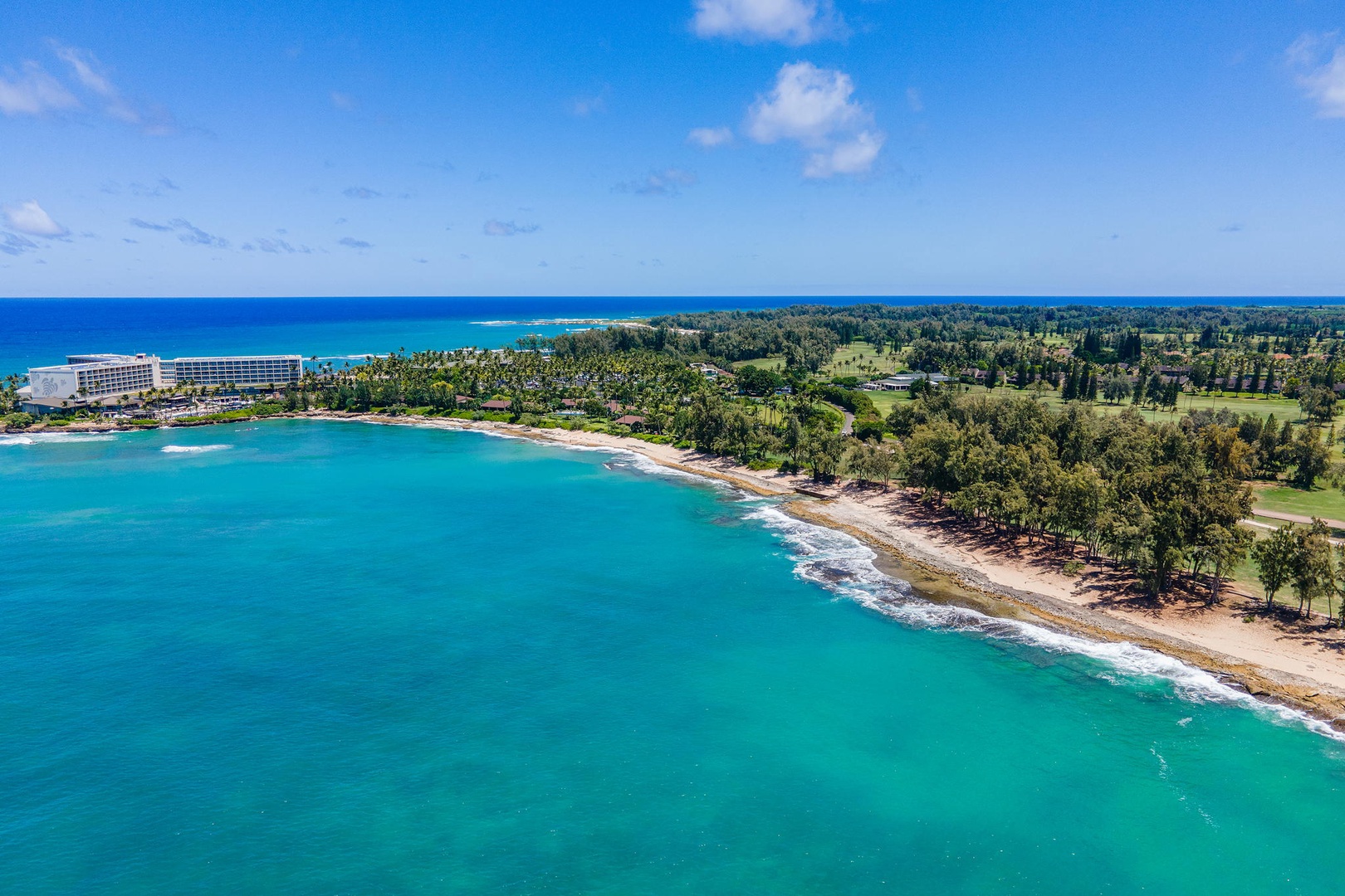 Kahuku Vacation Rentals, Turtle Bay's Kuilima Estates West #104 - Kuilima Estates West is just steps away from a sandy lagoon.