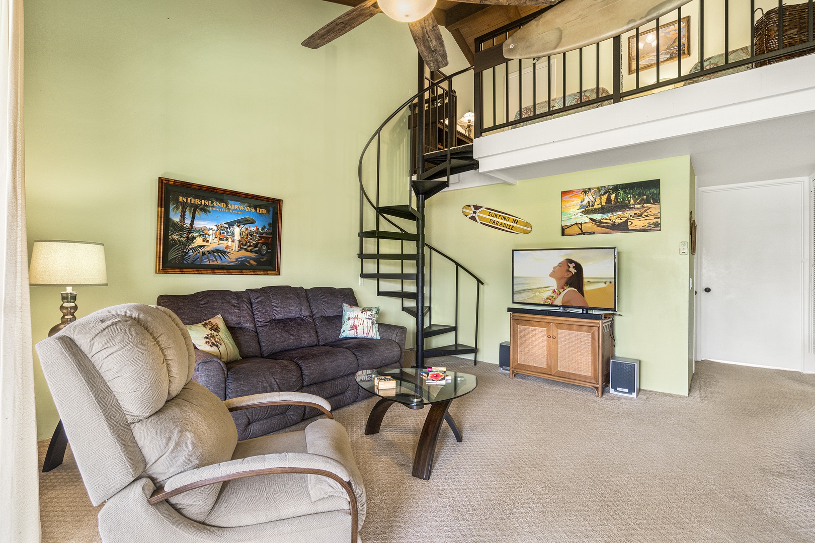 Kailua Kona Vacation Rentals, Kona Makai 2303 - Relax in the recliner and watch your favorite shows