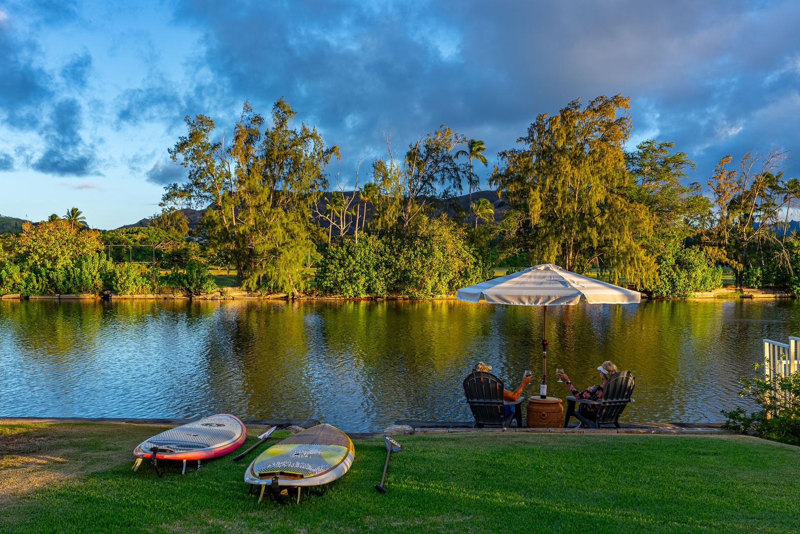 Kailua Vacation Rentals, Hale Aloha - A short distance away to the iconic Kailua beach is perfect for engaging in water sports or basking in the Hawaiian sun.