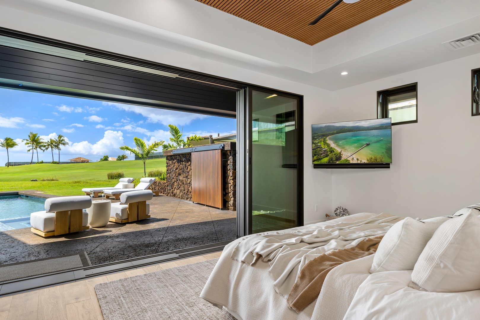 Koloa Vacation Rentals, Hale o ka Nene - Wake up to tropical beauty and poolside serenity right outside your retreat.