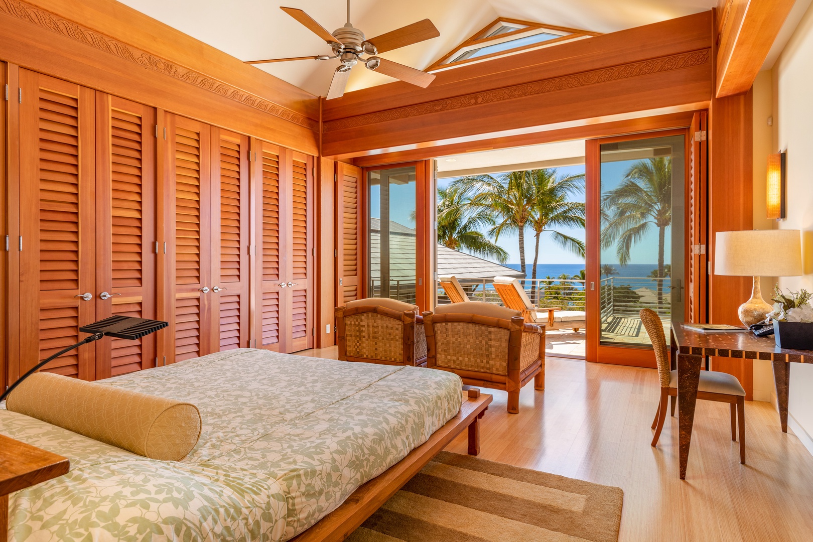 Kamuela Vacation Rentals, Mauna Kea Resort Bluffs 22 - The Beach House - A private balcony where the sunrise feels like it was made just for you.