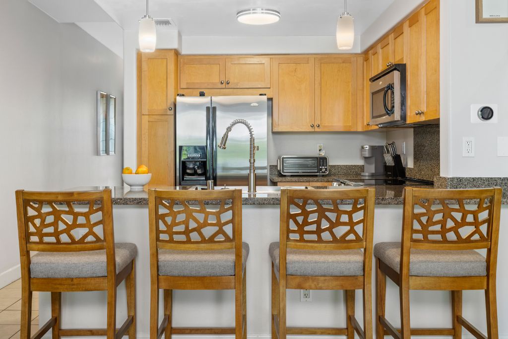 Kapolei Vacation Rentals, Hillside Villas 1534-2 - The kitchen area has ample counter spaces, designed to create hearty meals a breeze