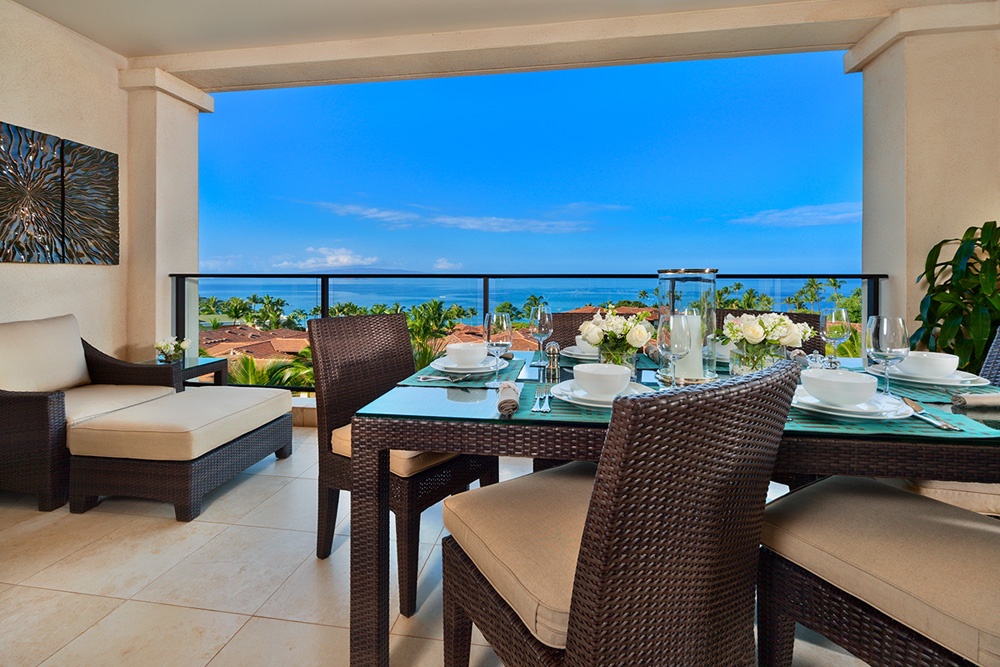 Wailea Vacation Rentals, Sea Breeze Suite J405 at Wailea Beach Villas* - Amazing Panoramic Ocean Views From High Floor