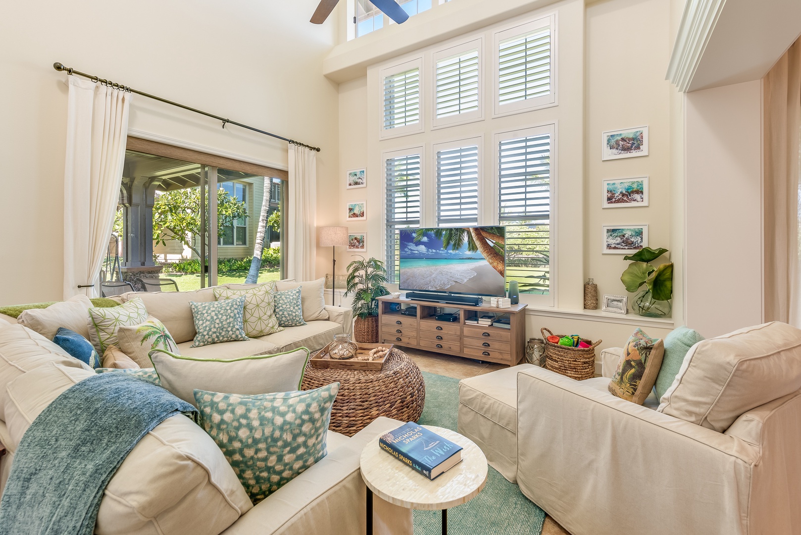 Kamuela Vacation Rentals, Kulalani 1701 at Mauna Lani - Located in beautiful Kulalani within the Mauna Lani community, Kulalani 1701 by Gather tropical villa is beautifully decorated and flooded with natural light