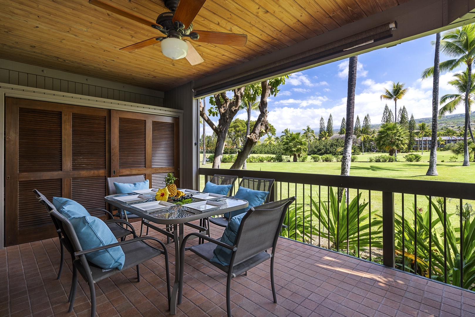 Kailua Kona Vacation Rentals, Kanaloa at Kona 1302 - Kanaloa 1302 is equipped with outdoor dining for 6