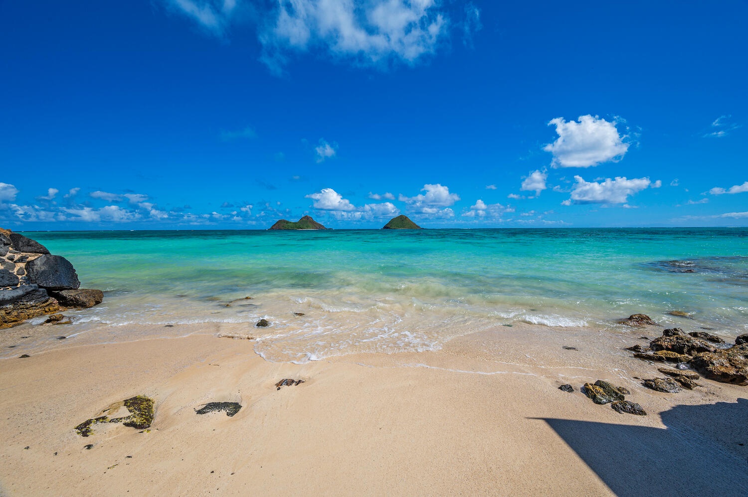 Kailua Vacation Rentals, Villa Hui Hou - Ocean access cove at the end of the beach path