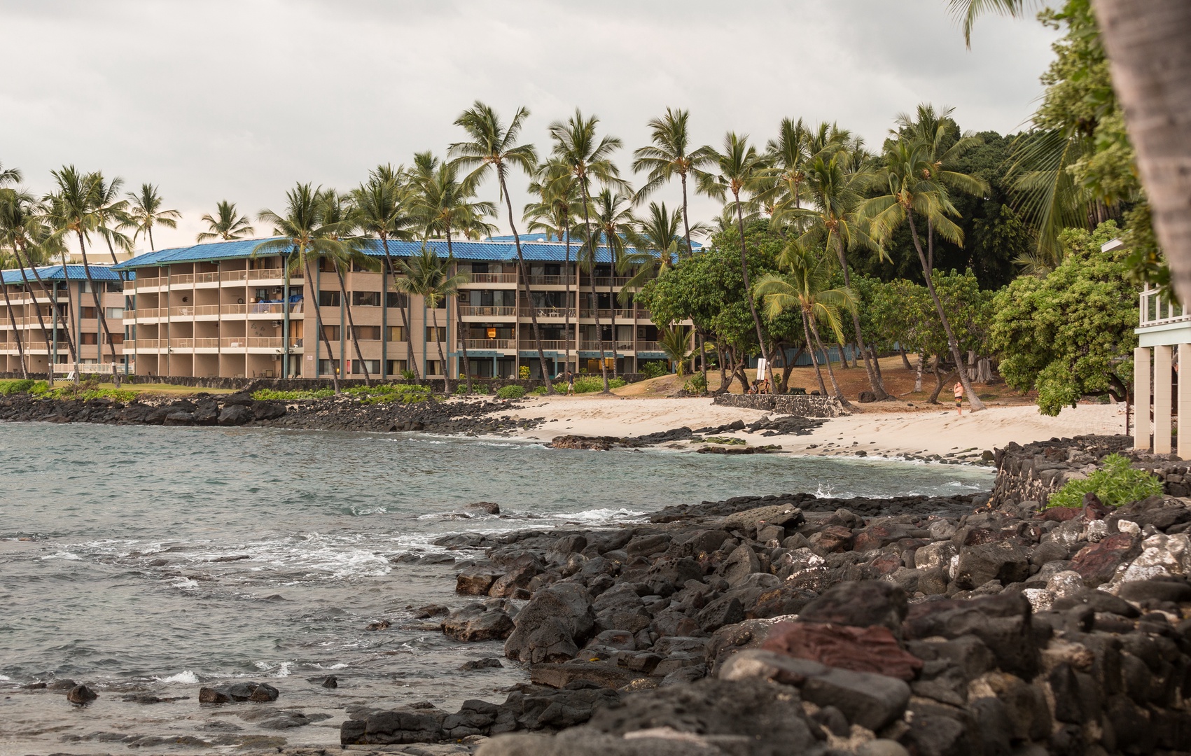 Kailua Kona Vacation Rentals, Honl's Beach Hale (Big Island) - View of Honl's Beach from back yard