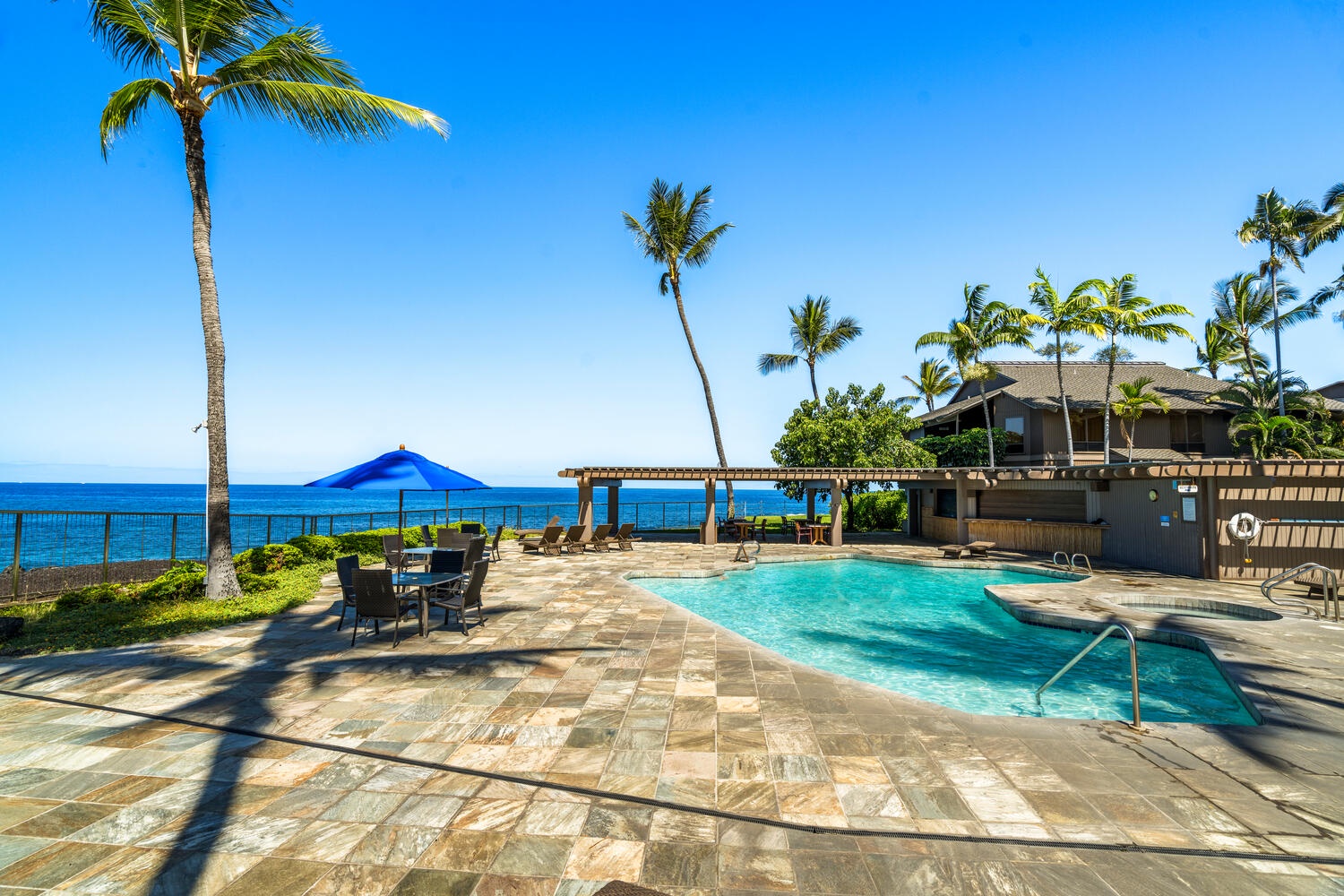 Kailua Kona Vacation Rentals, Kanaloa at Kona 3303 - Pool, Pacific views and blue skies!