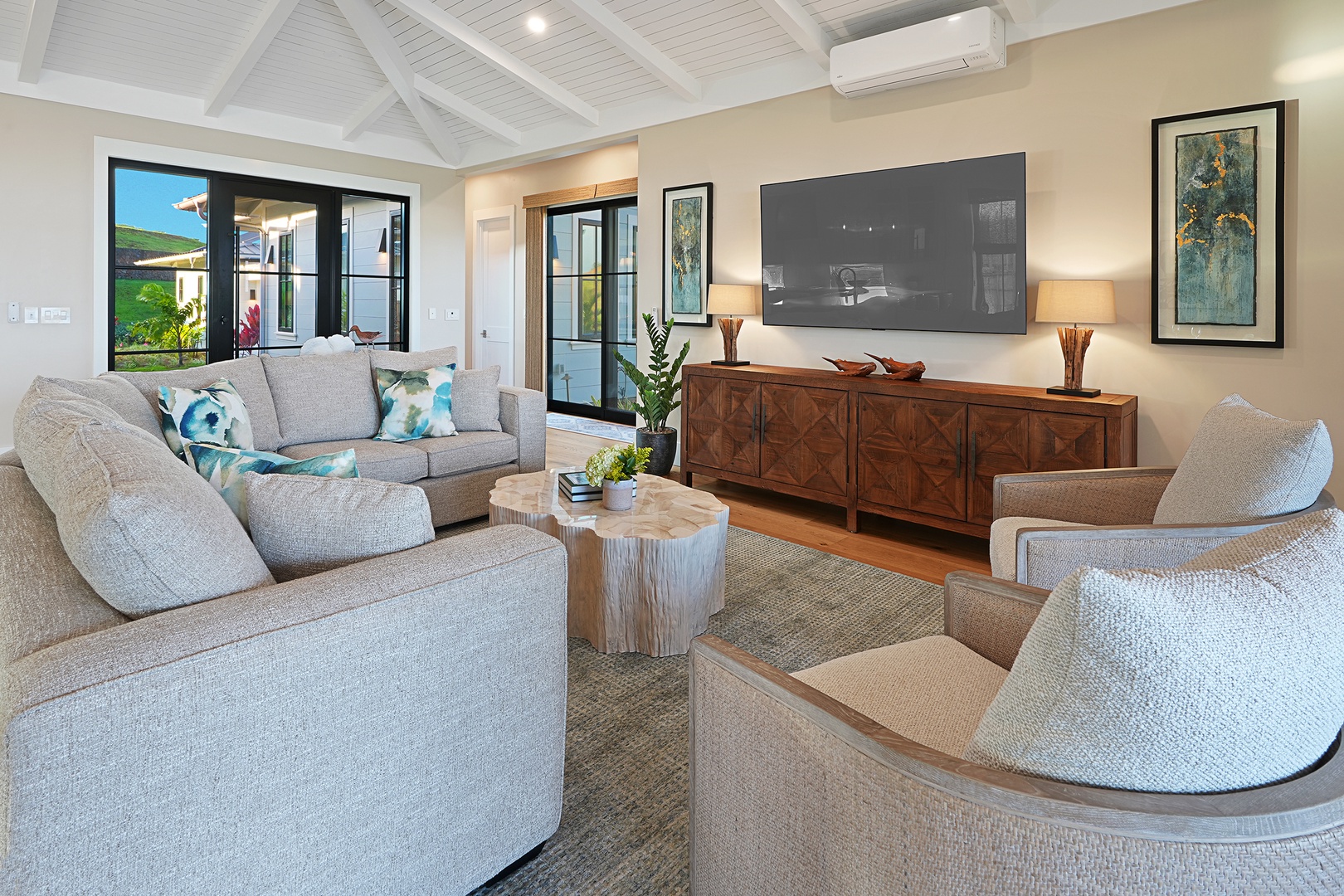 Koloa Vacation Rentals, Hali'a Mai - Wood floors, warm light, and room to spread out without losing the easy center of the house.