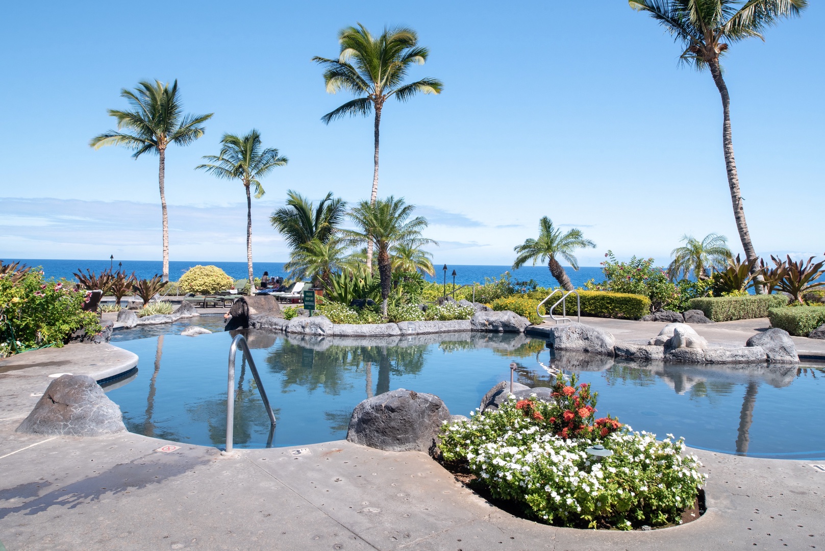 Waikoloa Vacation Rentals, 3BD Hali'i Kai (12G) at Waikoloa Resort - Beautiful lagoon-style pool and ocean view