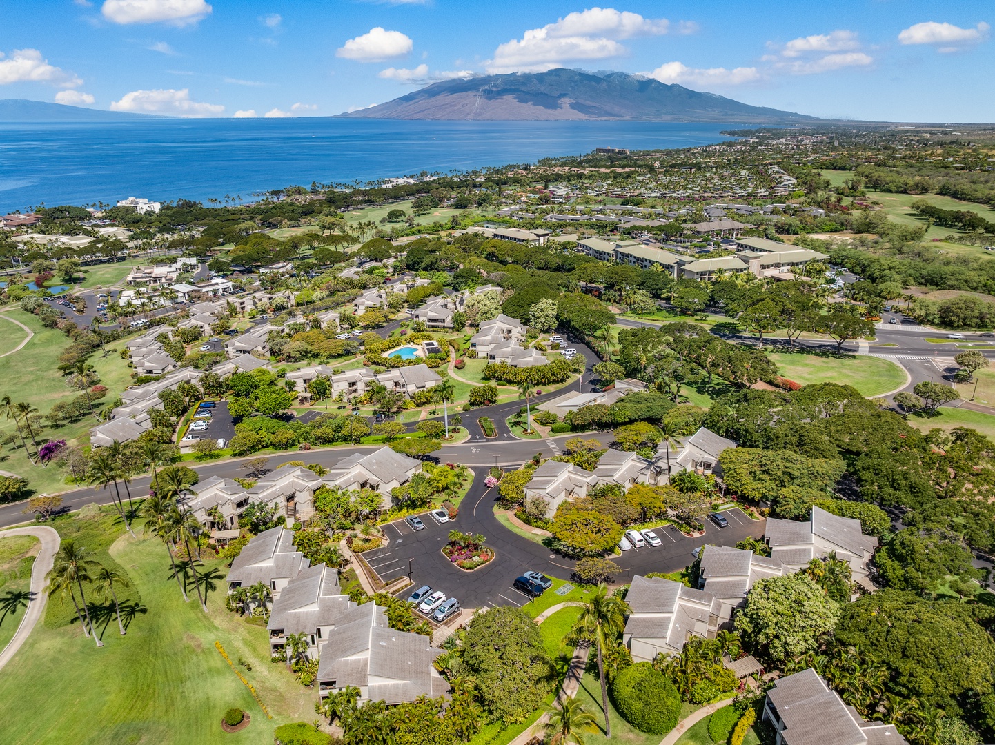 Kihei Vacation Rentals, Wailea Ekolu 1106 - From Wailea Ekolu 1106, enjoy distant views of West Maui across sweeping island scenery.