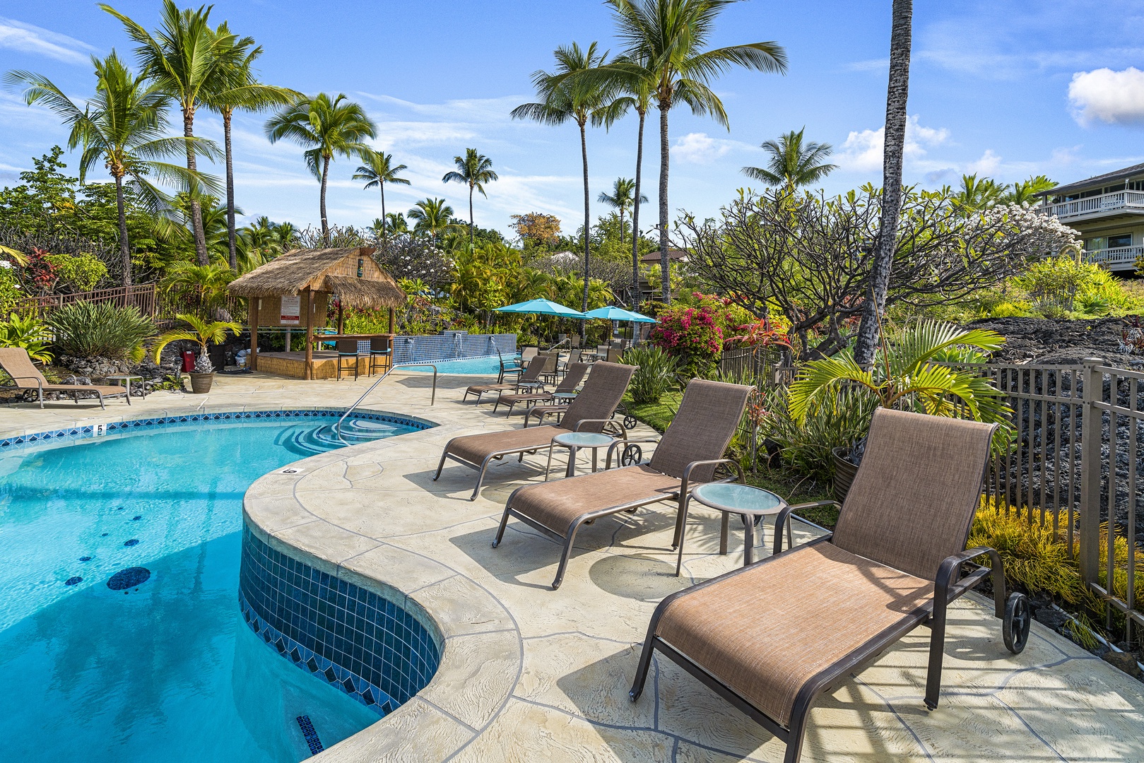 Kailua Kona Vacation Rentals, Keauhou Resort 104 - Lounge poolside under the Kona sun
