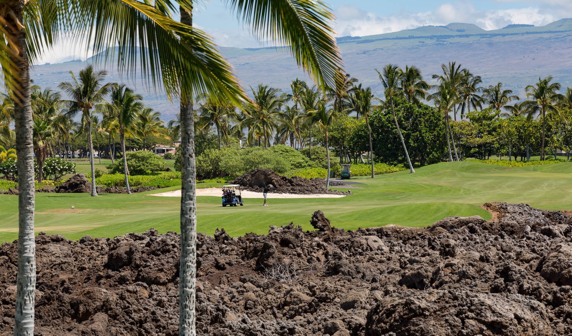 Kamuela Vacation Rentals, Mauna Lani Golf Villas C1 - Gold course
