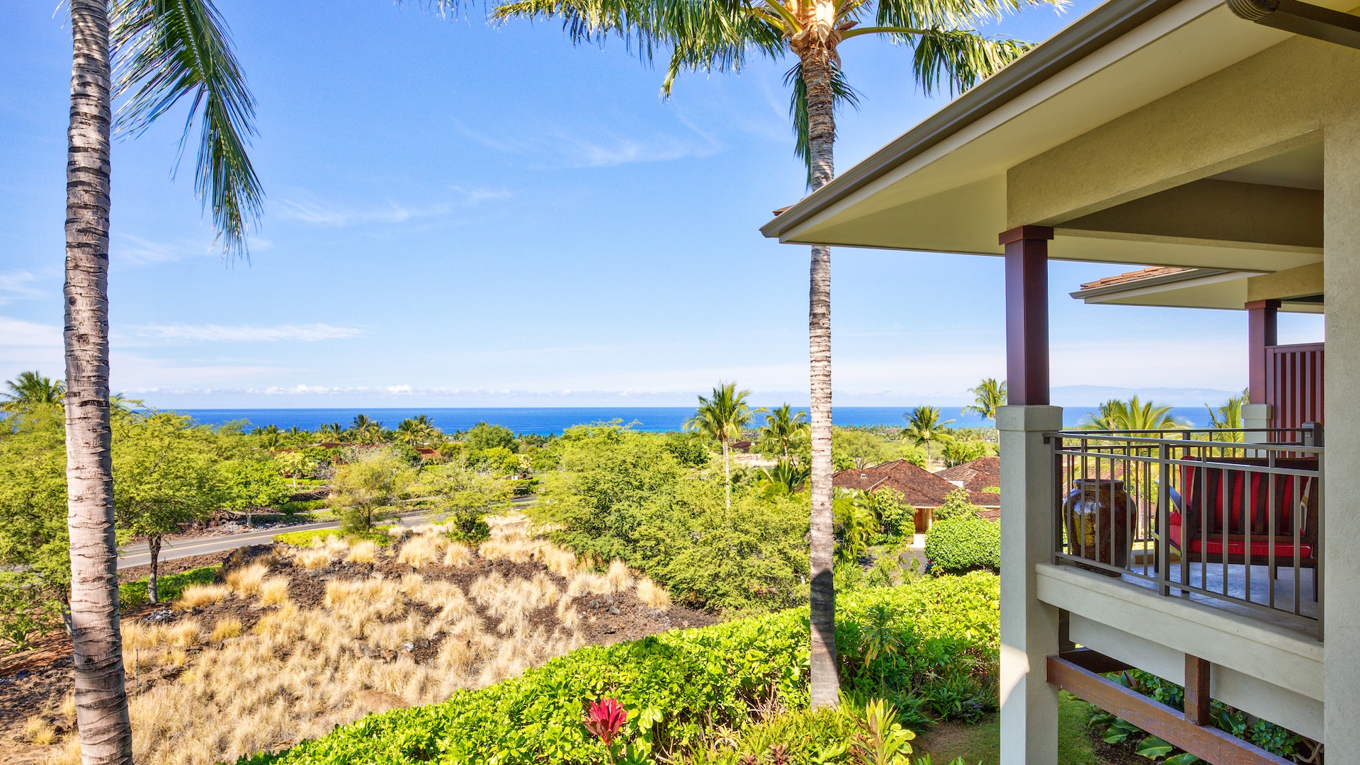 Kailua Kona Vacation Rentals, 3BD Hainoa Villa (2901D) at Four Seasons Resort at Hualalai - Corner unit with extensive views.