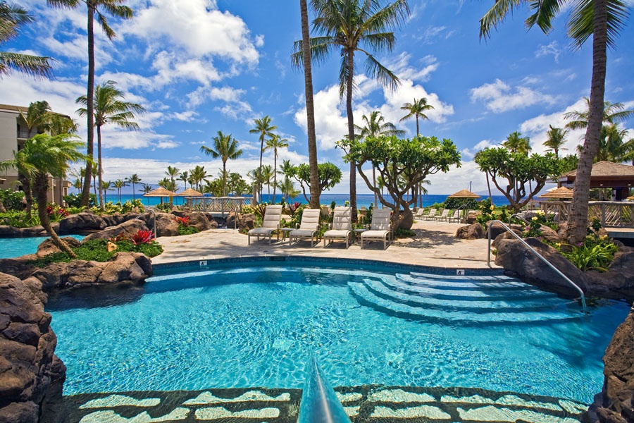 Kapalua Vacation Rentals, Ocean Dreams Villa 2203 at Montage Kapalua Bay* - Easy Access and Some Shallow Pools for Safety