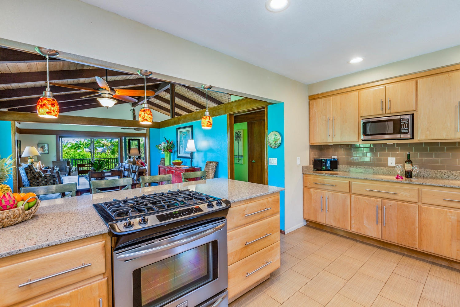 Princeville Vacation Rentals, Hale Anu Keanu - Kitchen