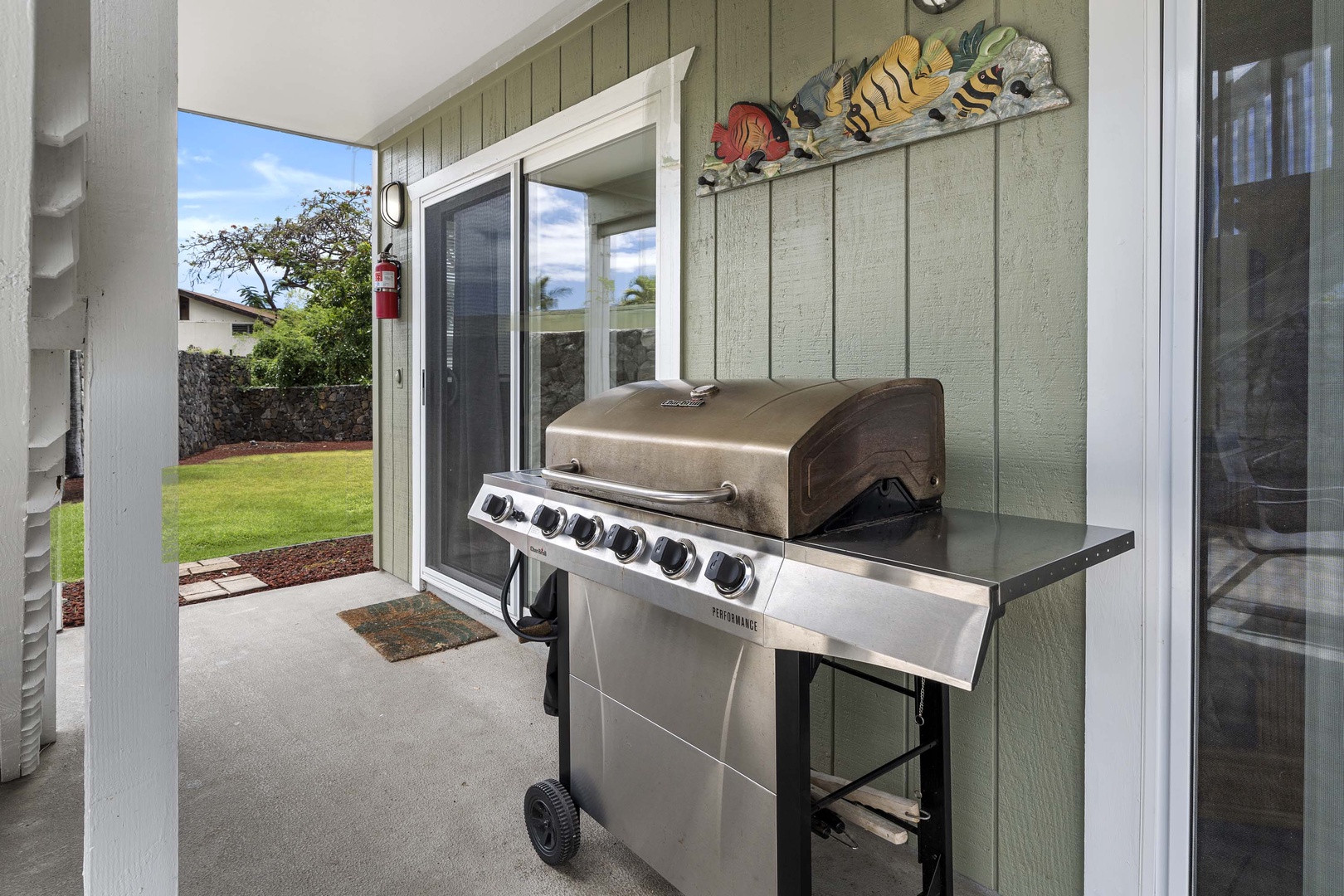 Kailua Kona Vacation Rentals, Hale A Kai - Lanai BBQ