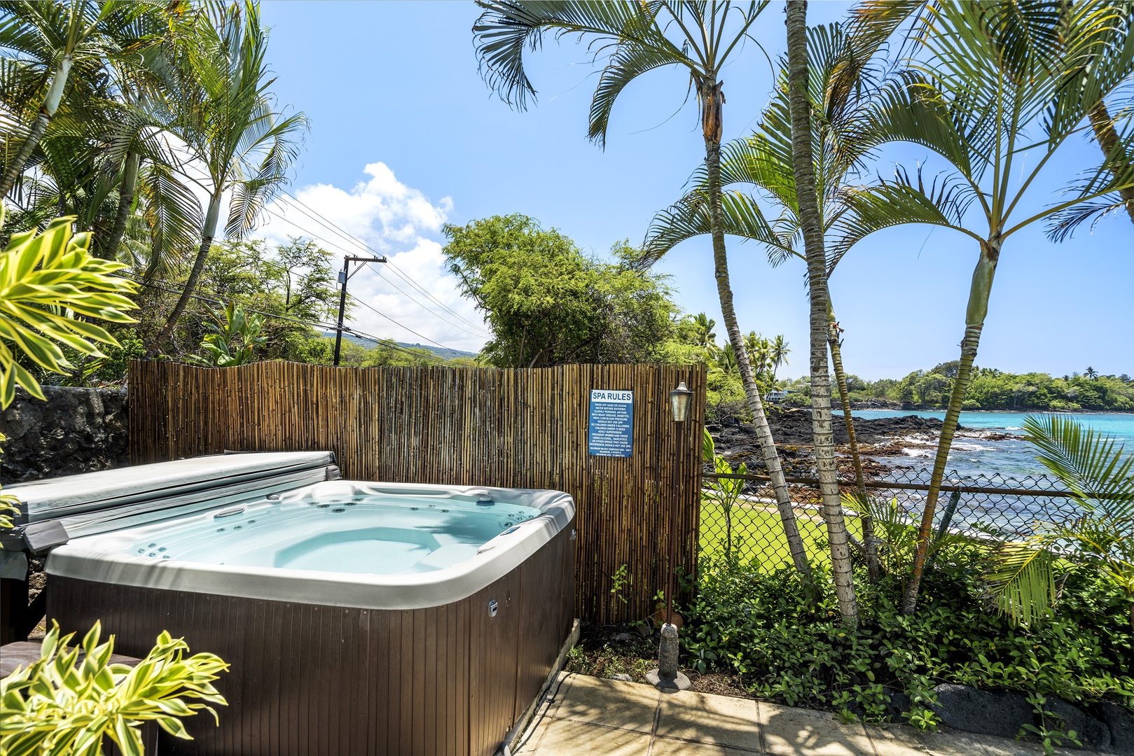 Kailua Kona Vacation Rentals, Kona's Shangri La - Above ground hot tub for your enjoyment!