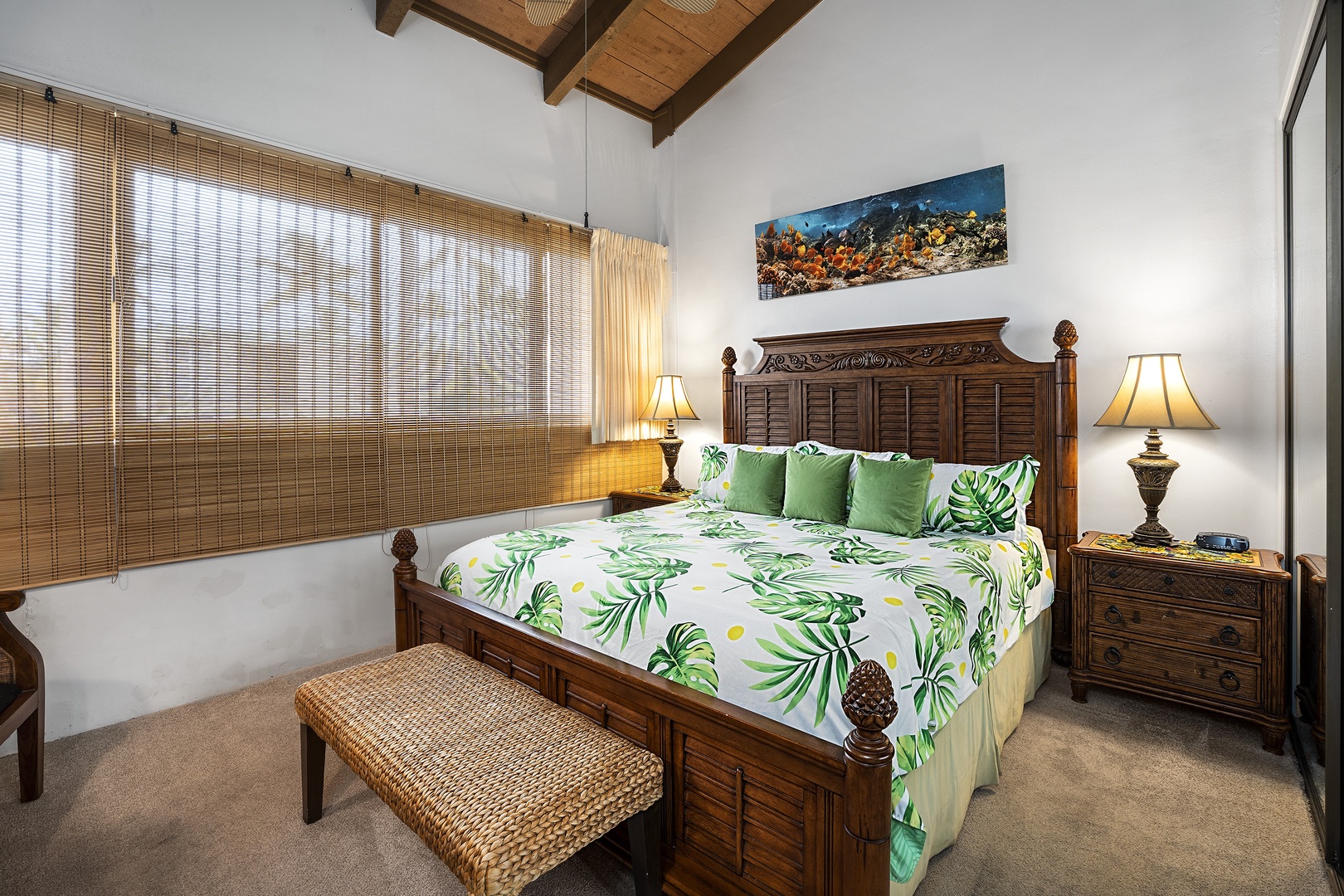Kailua Kona Vacation Rentals, Kona Makai 6305 - Spacious Primary suite with ocean views & A/C!