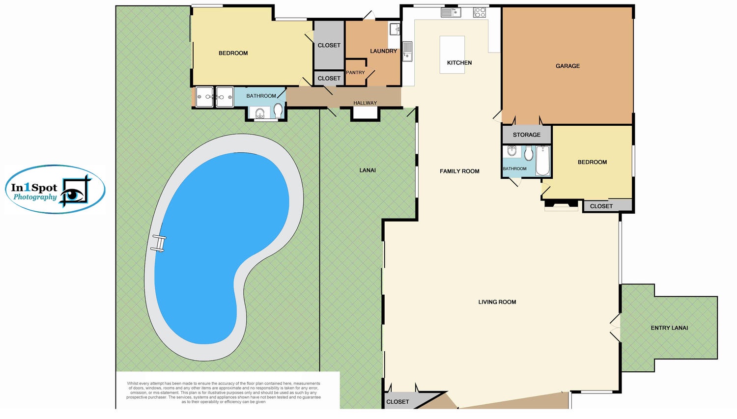 Honolulu Vacation Rentals, Kahala Lani - Plan of the home