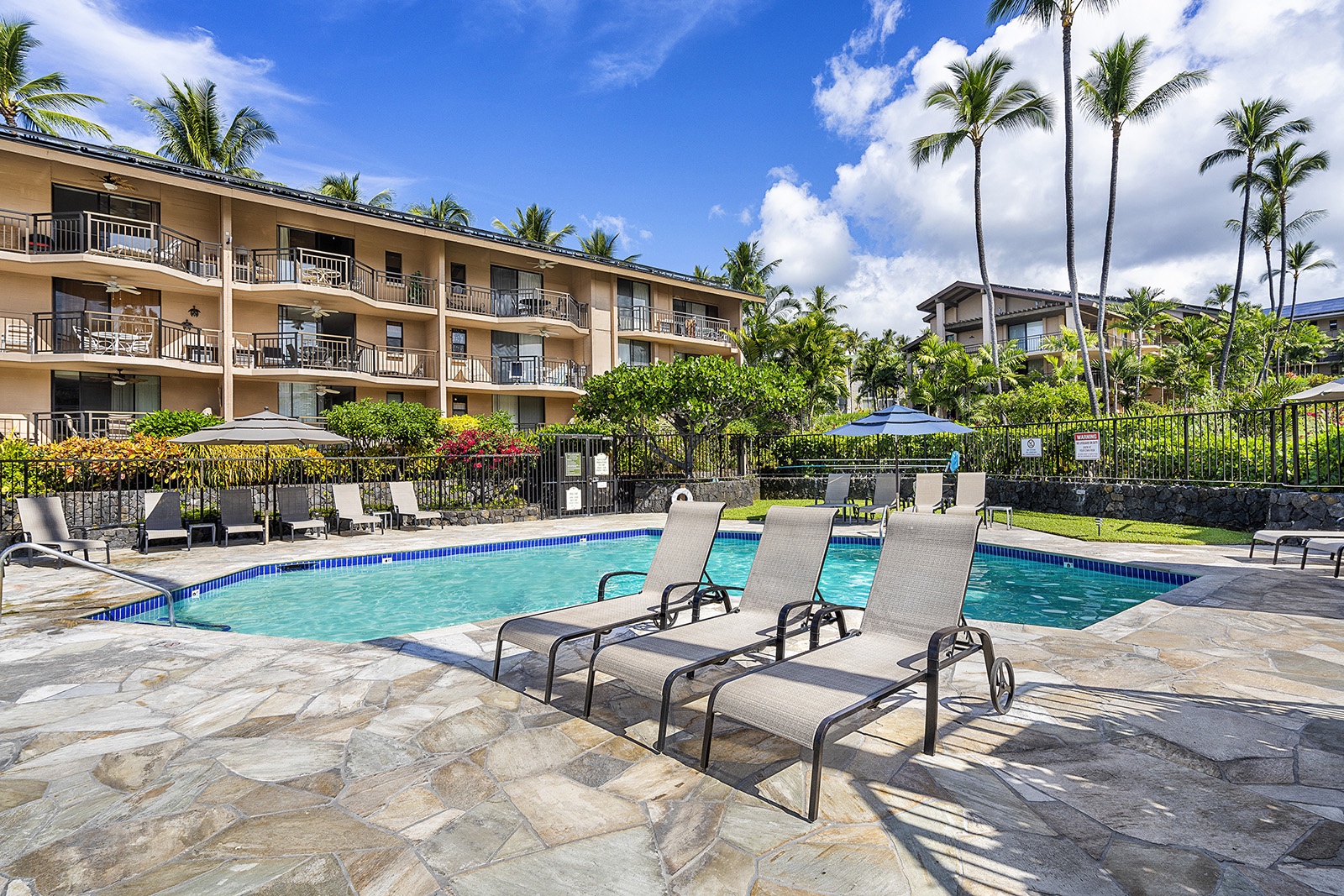 Kailua Kona Vacation Rentals, Kona Makai 6301 - Lounge Poolside!
