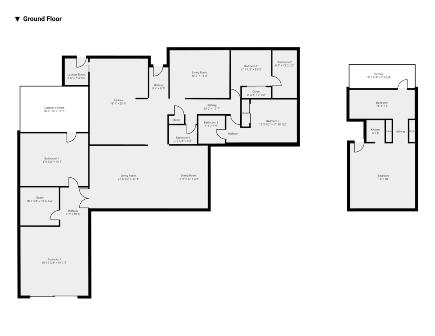 Kailua Kona Vacation Rentals, 4BD Hainoa Estate (122) at Four Seasons Resort at Hualalai - Floor Plan