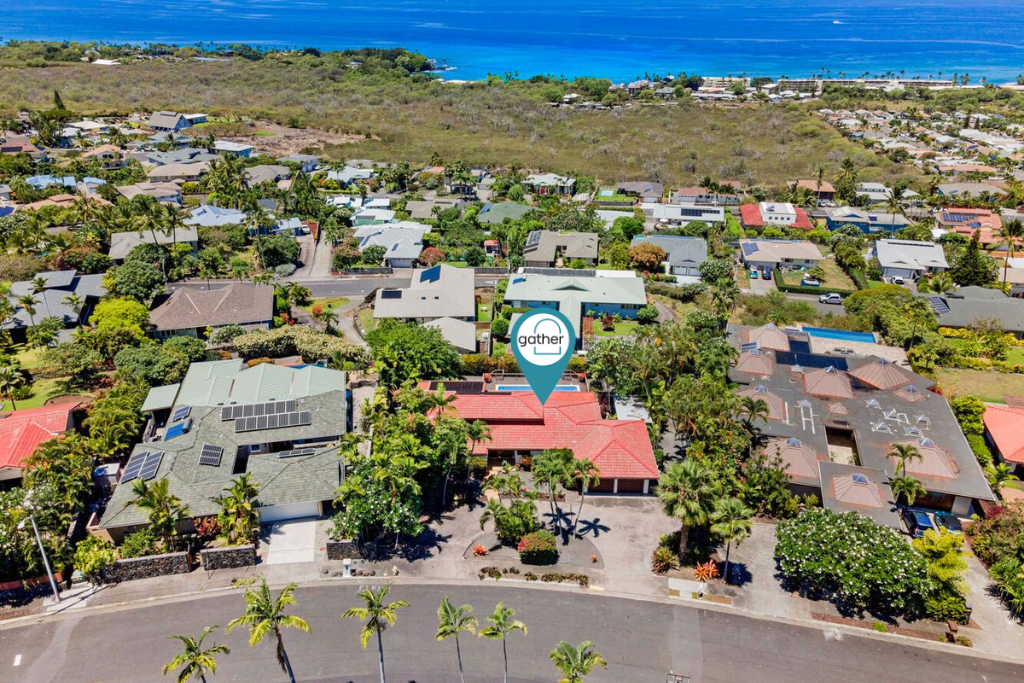 Kailua Kona Vacation Rentals, Kona Dreams - Map pin of the property.