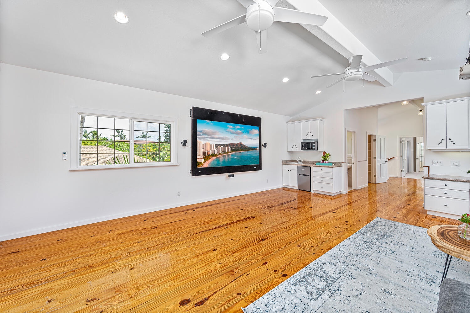 Kailua Vacation Rentals, Villa Hui Hou - Media room! Perfect place to get cozy after a long day at the beach!