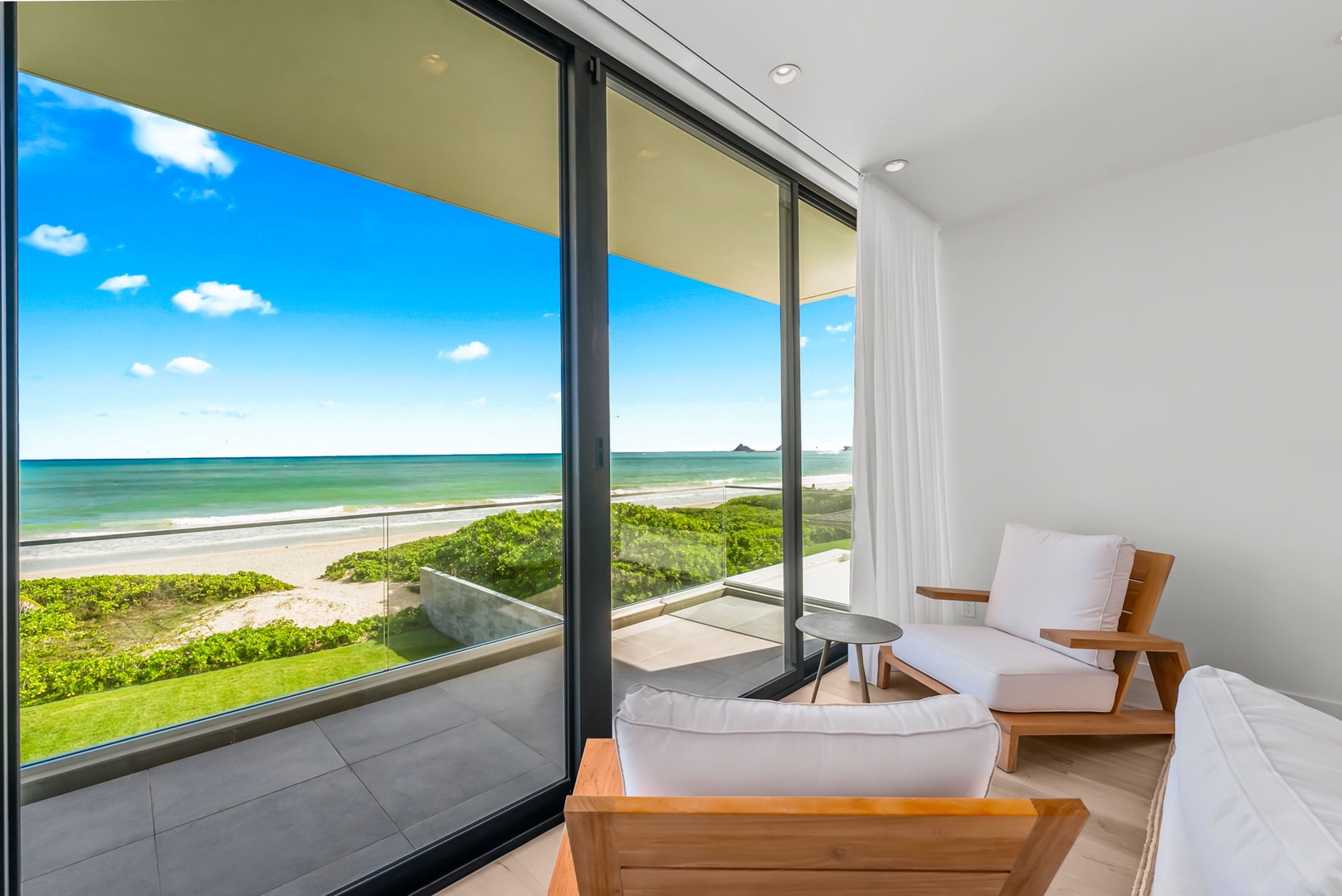 Kailua Vacation Rentals, Kailua Beach Escape - Step outside and take in uninterrupted views of turquoise water and golden sand.