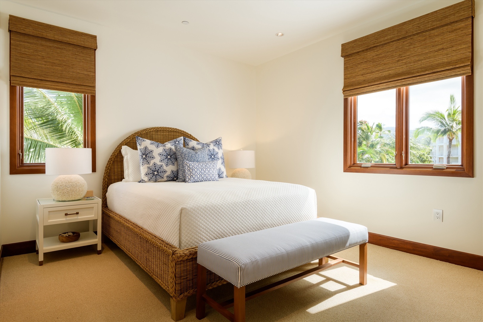 Wailea Vacation Rentals, Blue Ocean Suite H401 at Wailea Beach Villas* - 2nd Mountain View Bedroom