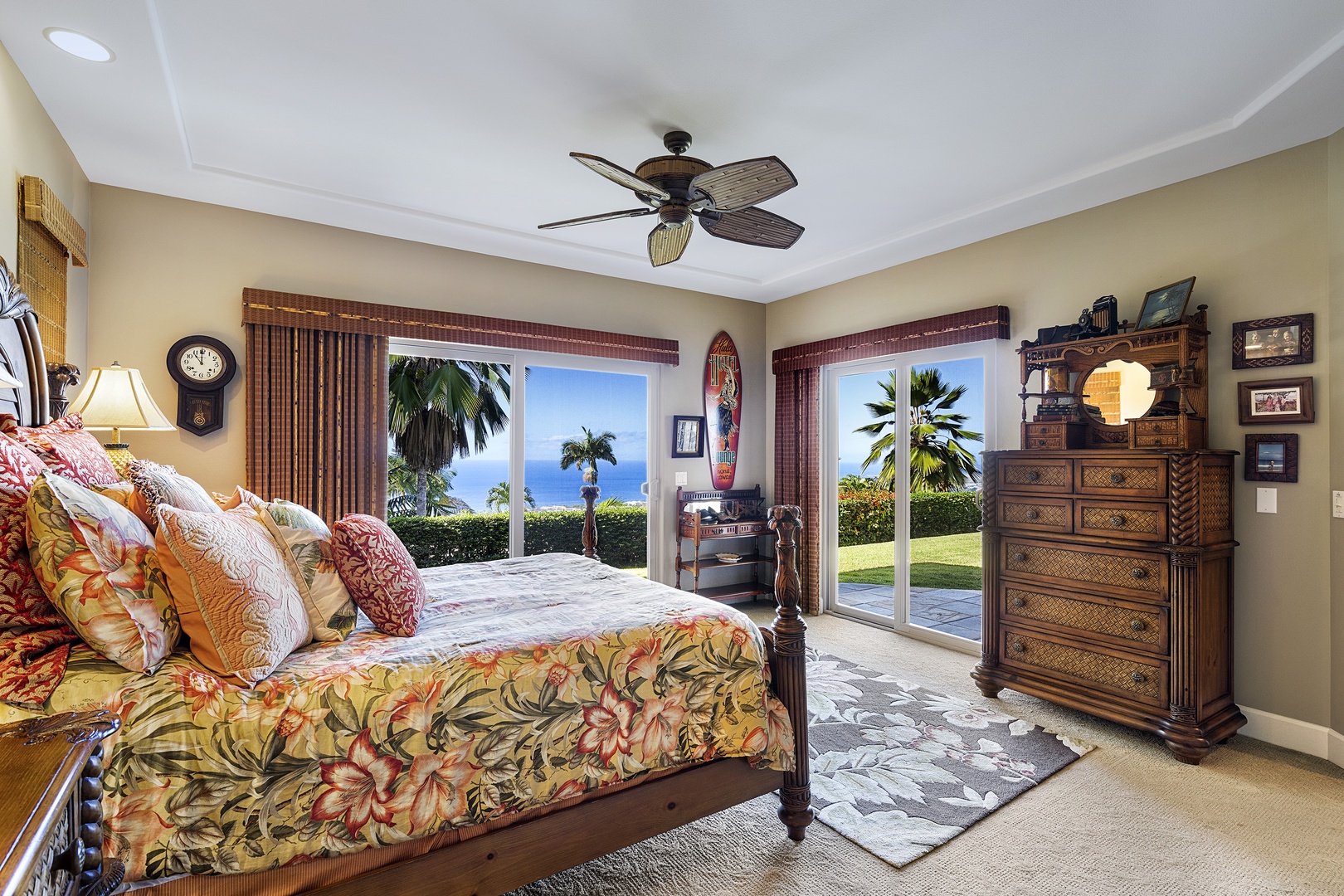 Kailua Kona Vacation Rentals, Hale Aikane - Views from bed!