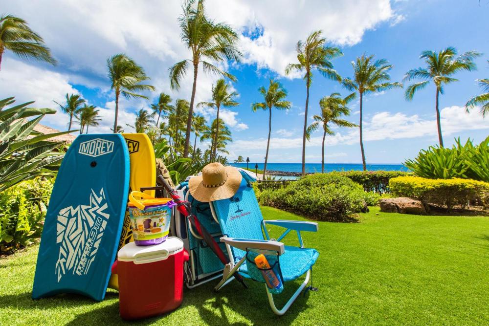 Kapolei Vacation Rentals, Ko Olina Beach Villas B109 - All the beach gear you need for the perfect day is provided.
