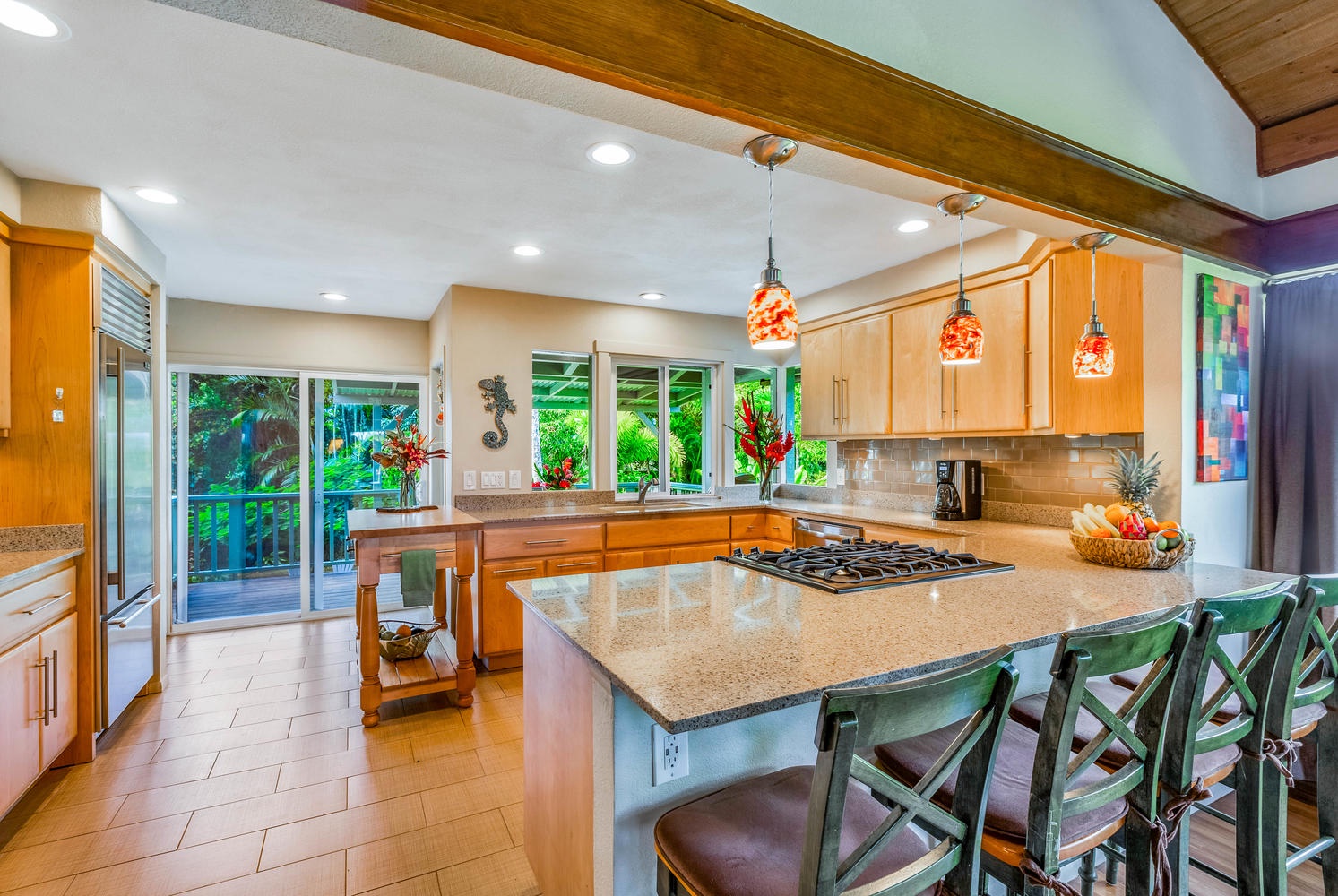 Princeville Vacation Rentals, Hale Anu Keanu - Kitchen