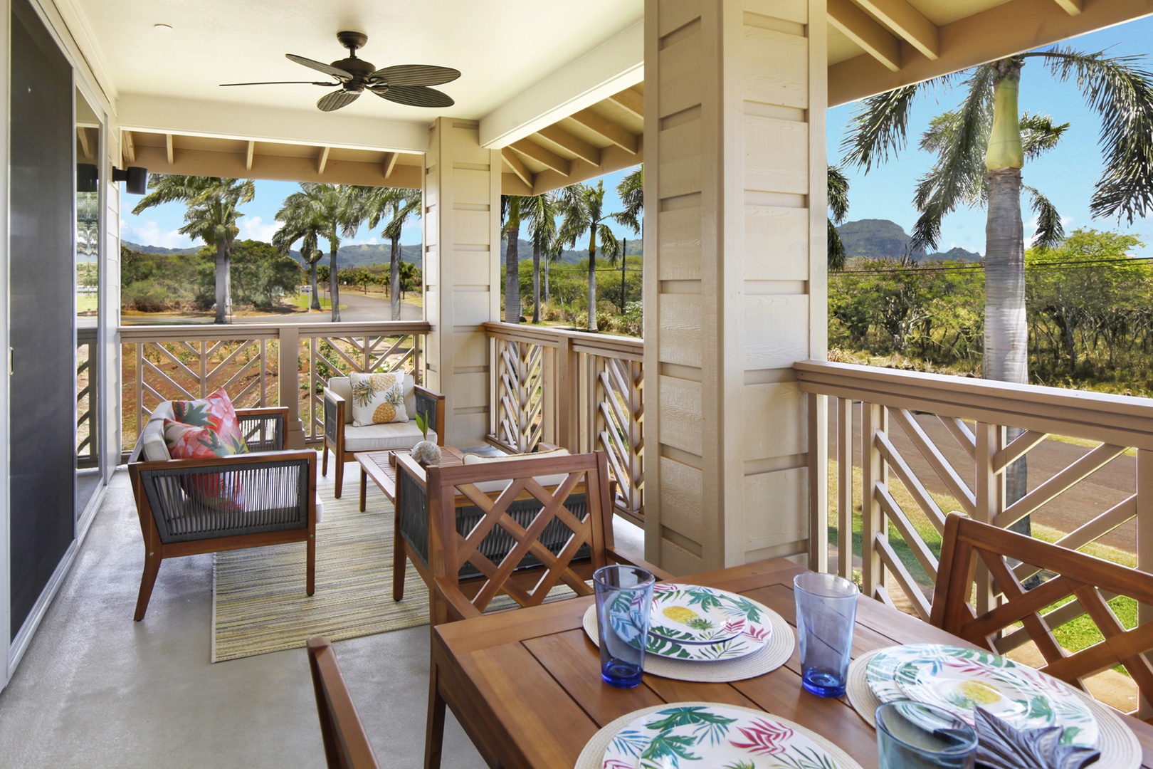 Koloa Vacation Rentals, Pili Mai 4C - Private Lanai