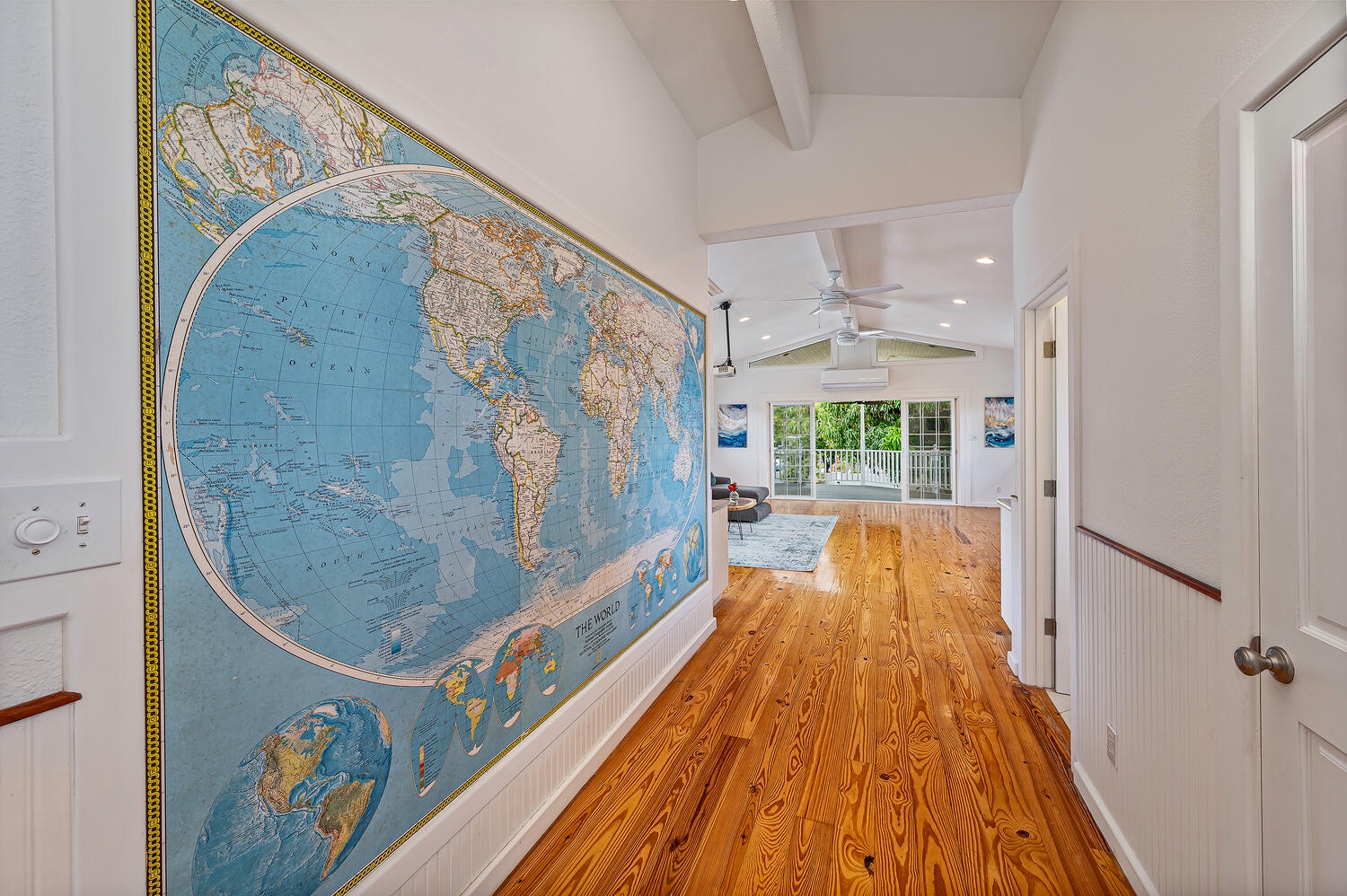Kailua Vacation Rentals, Villa Hui Hou - From one world to the next as you enter into the media room!
