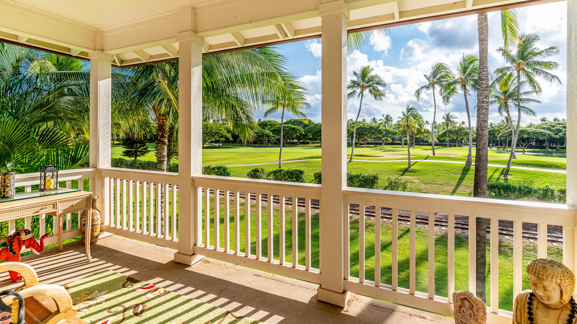 Kapolei Vacation Rentals, Coconut Plantation 1086-4 - Another lovely view from the lanai.