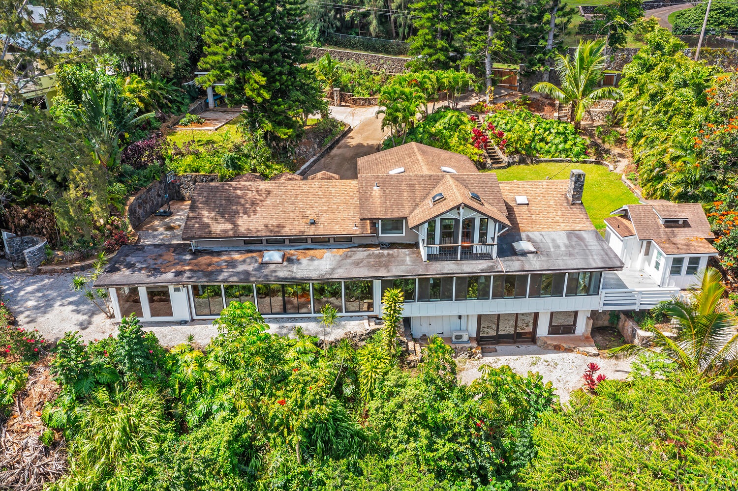 Haleiwa Vacation Rentals, Mele Makana - This home is truly a forest-lovers dream
