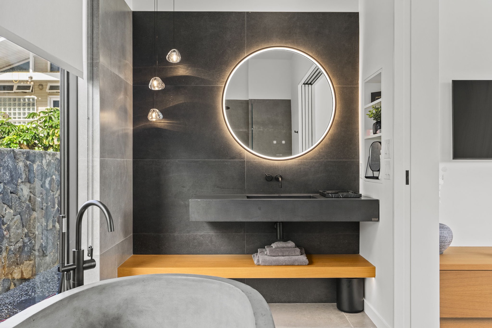 Kailua Vacation Rentals, Kailua Beach Escape - Start each day refreshed in a spa-inspired space designed for comfort and calm.