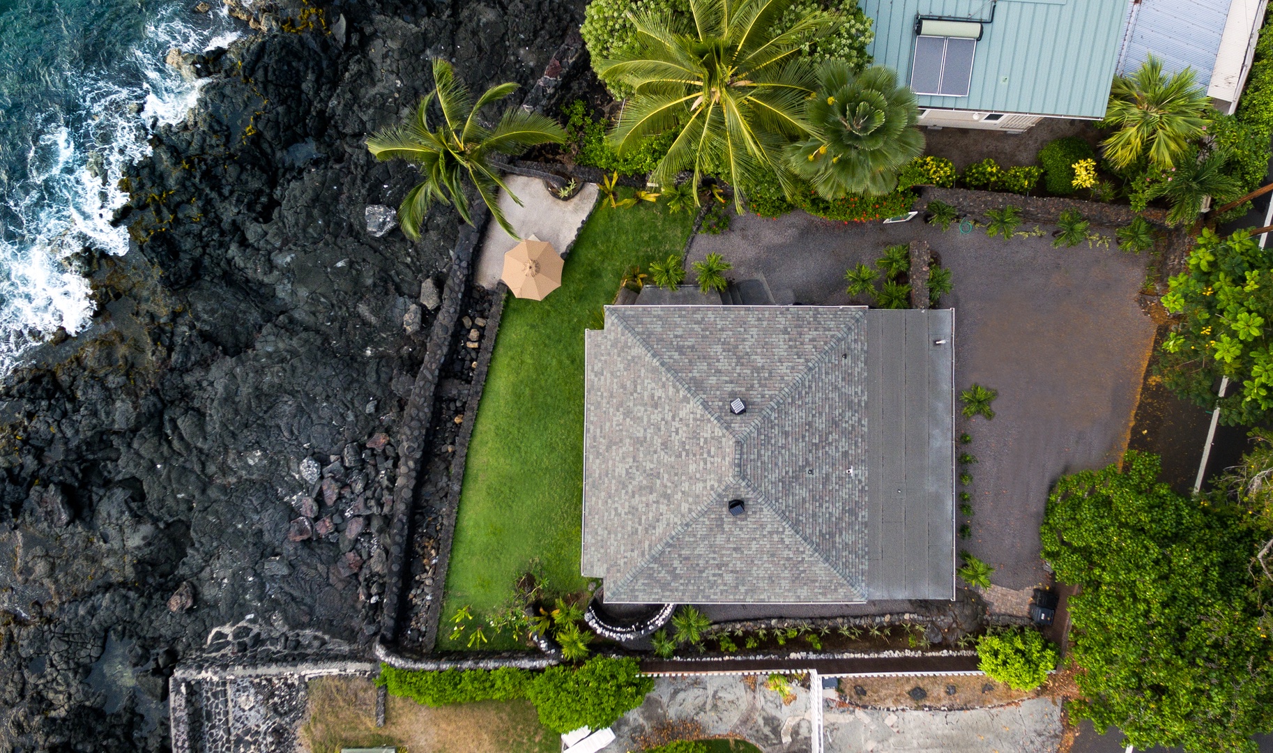 Kailua Kona Vacation Rentals, Honl's Beach Hale (Big Island) - Bird's eye view of Honl's Beach Hale