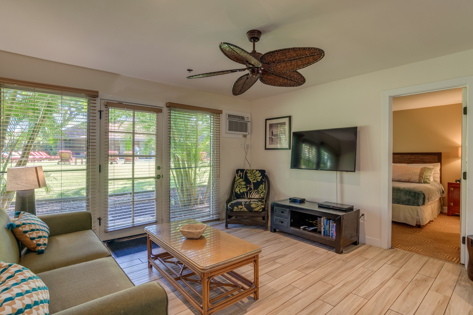 Lahaina Vacation Rentals, Aina Nalu D103 - Gather in the living area for a movie night or catch up on your favorite shows